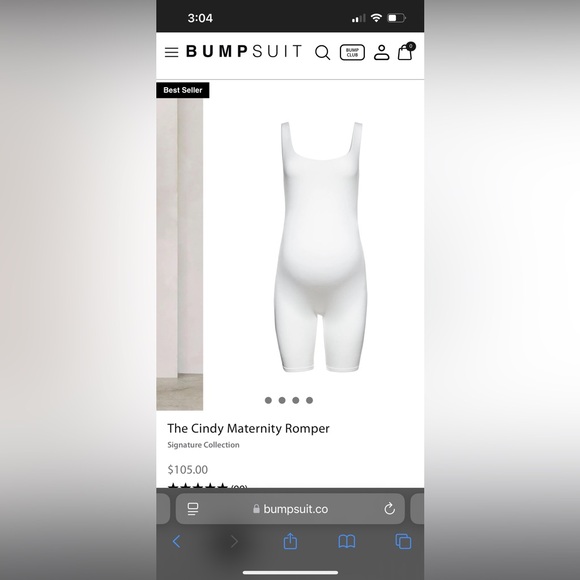 Bumpsuit Romper - Picture 4 of 4